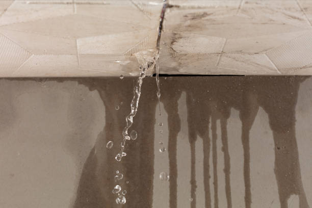 Professional Flood Damage Cleanup technician working in Staten Island, NY